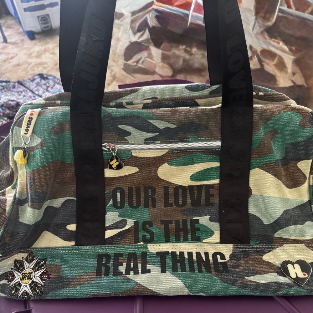 Vintage Harajuku Lovers by Gwen Stefani Tote. “ Our Love is the Real Thing”